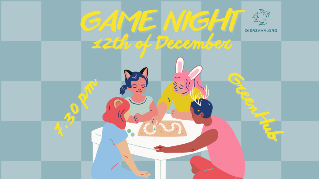 Animal Board Game Night –&nbsp;12/12/2024